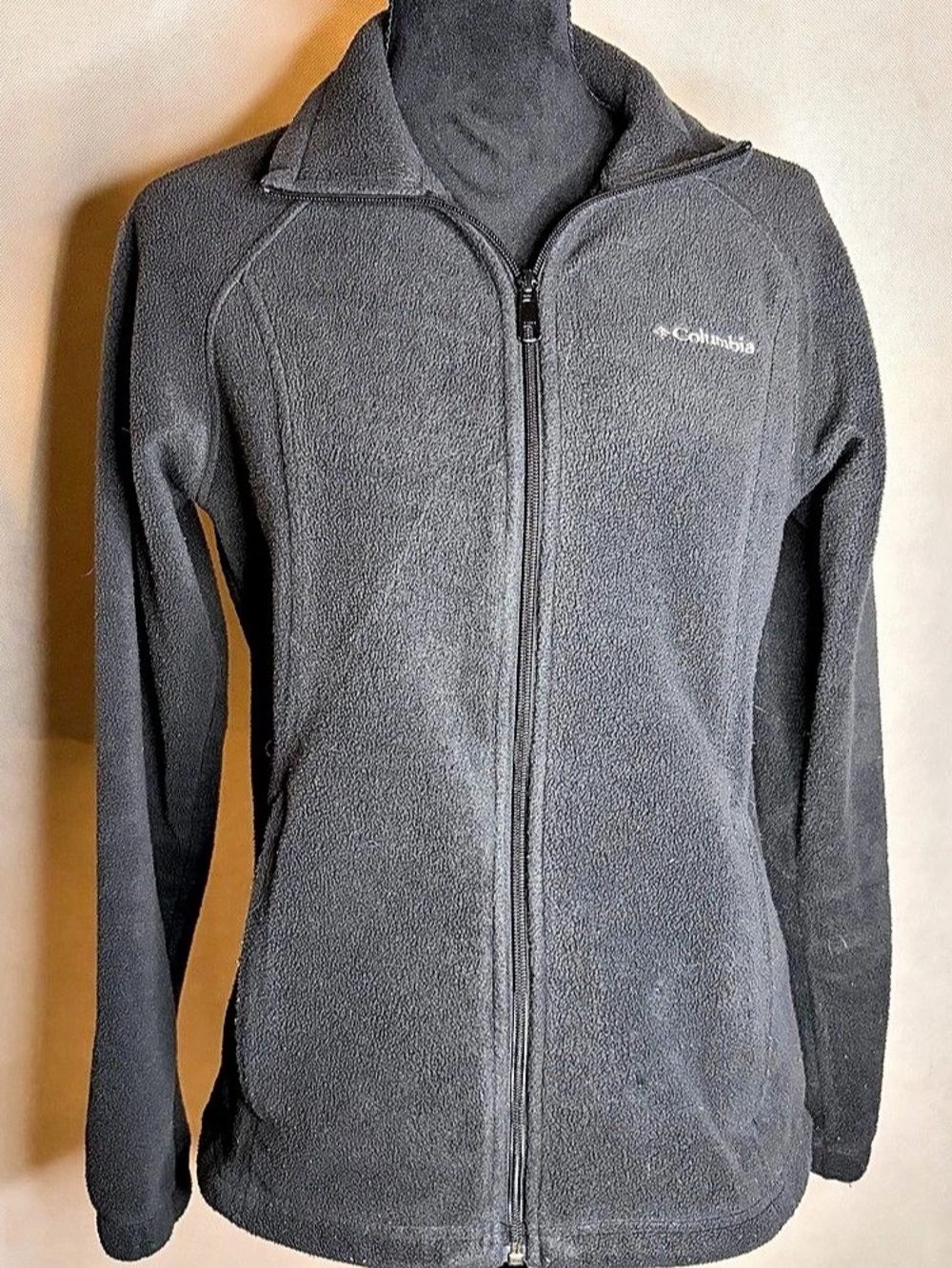 Columbia Fast Trek II Full Zip Fleece Jacket Women's Black Fleece Jacket Size M
